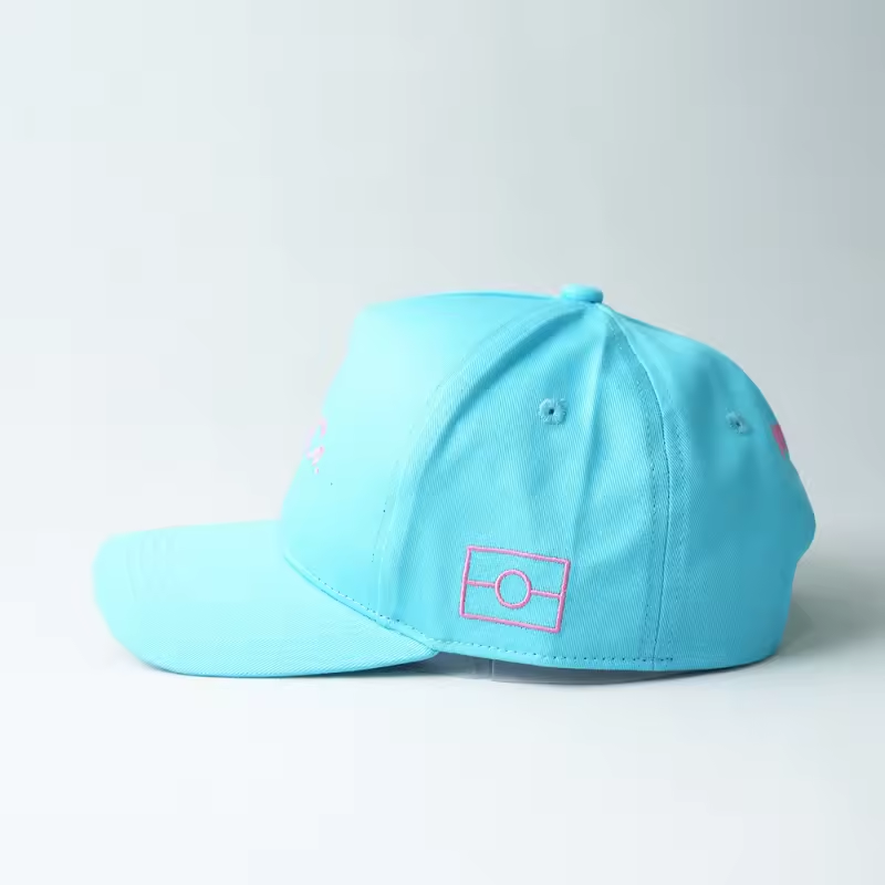 A-FRAME HATS BLUE/PINK