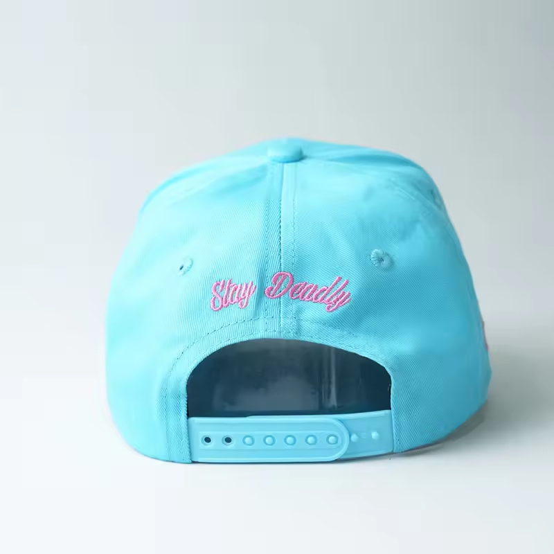 A-FRAME HATS BLUE/PINK