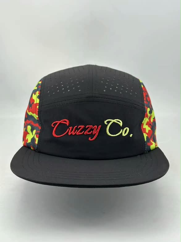 RUNNING HATS CAMO - front view